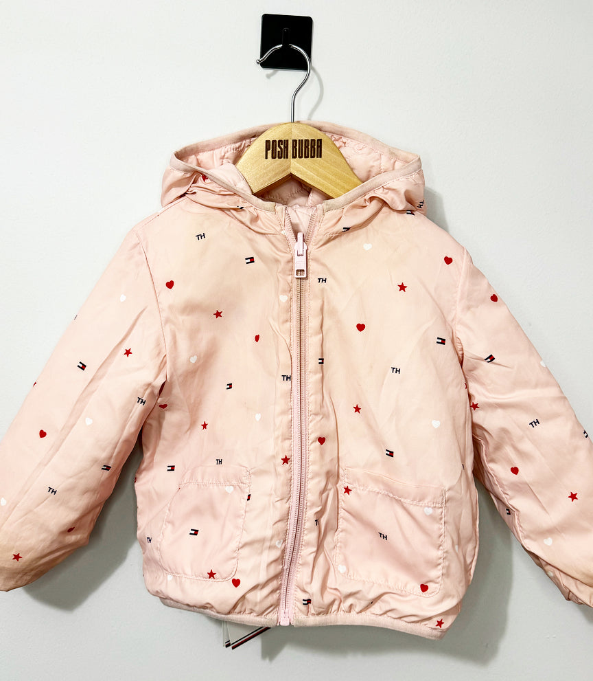 Tommy Hilfiger Pink Girls Coat 18-24m