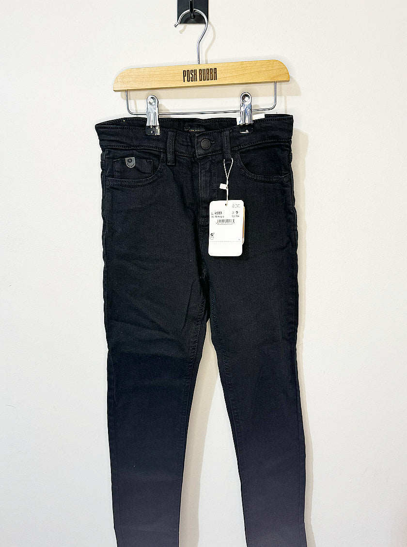 Mayoral Skinny Black Jeans 9-10y