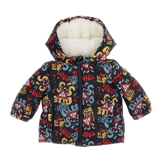 Guess multicoloured coat 18m