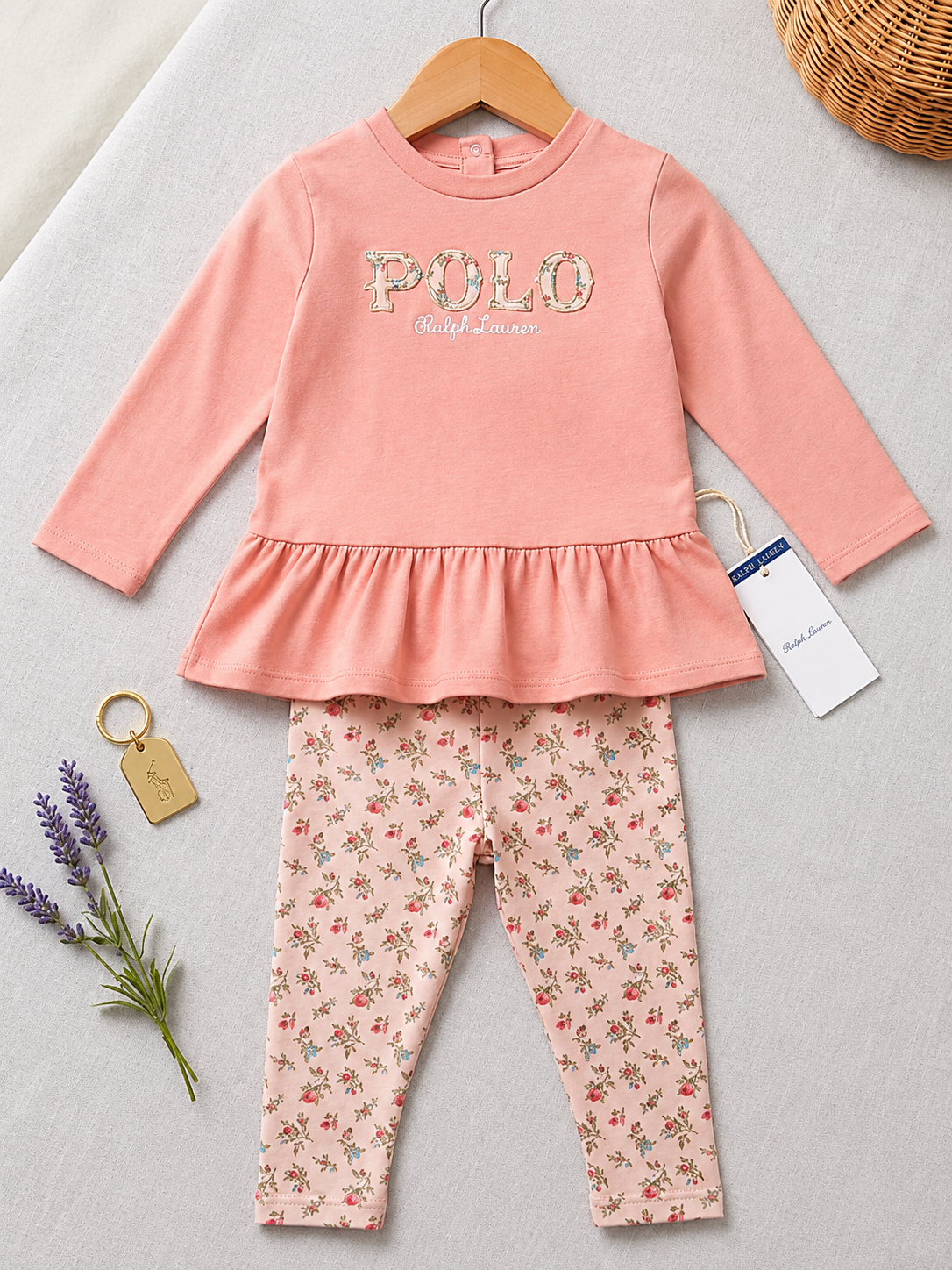 Ralph Lauren Baby Girl Set 9m