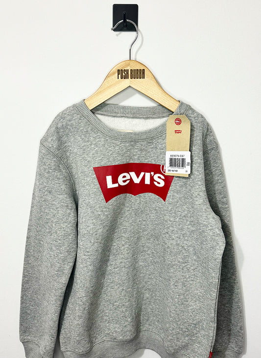 Levis Gray Jumper 7-8y