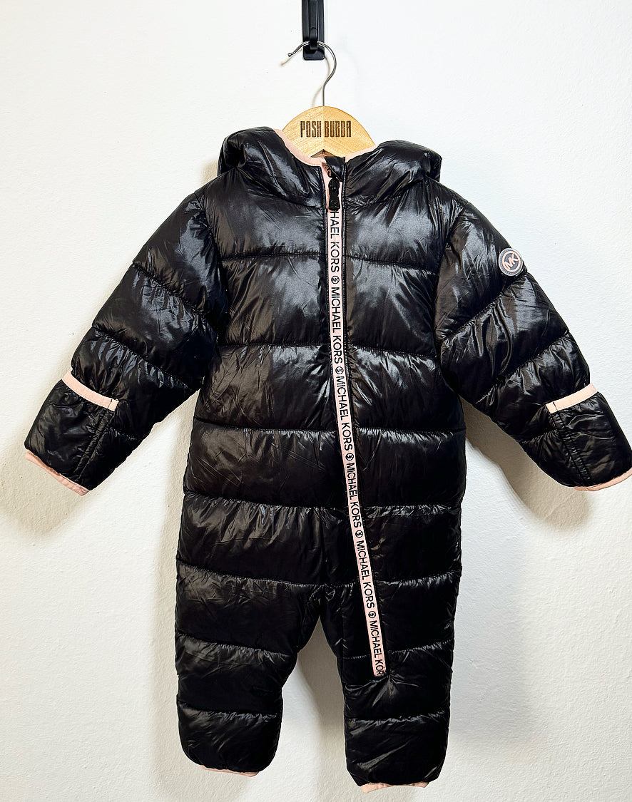 Michael Kors Black Snowsuit 6-12m No Tags #5001