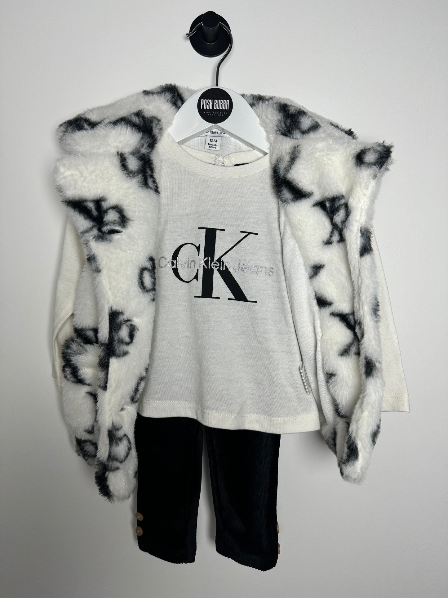 Calvin Klein 3pcs set 12m