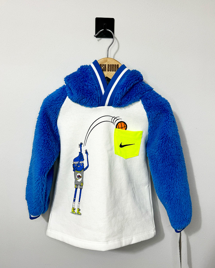 Nike Blue Fleece Hoodie 18m