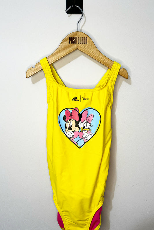 Adidas Disney Yellow Swimsuit  9--10Y