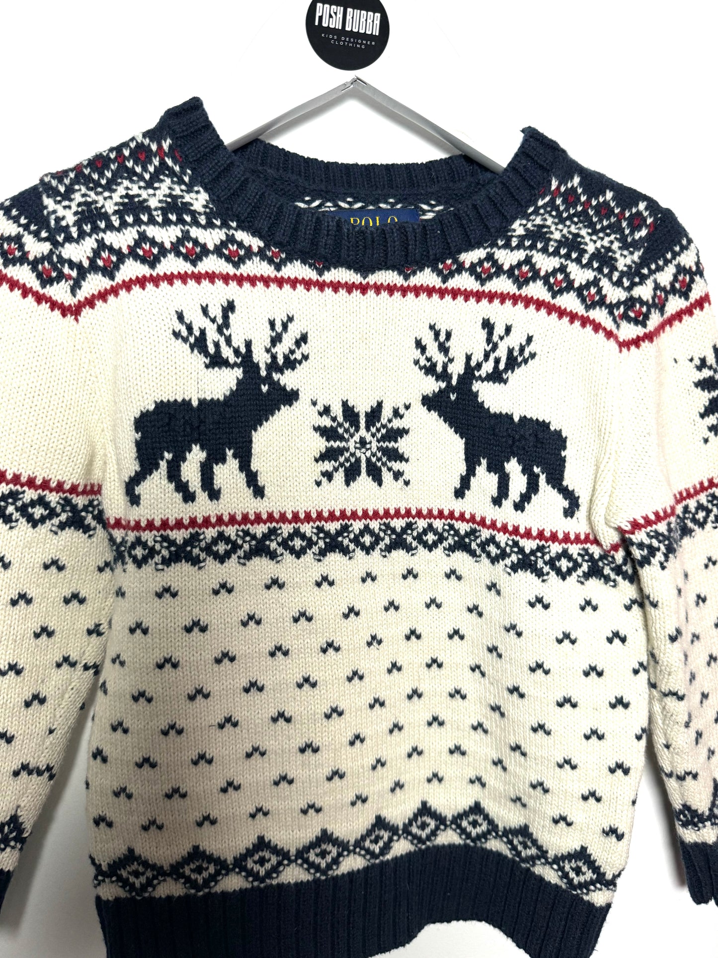 Ralph Lauren Christmas Jumper 3y