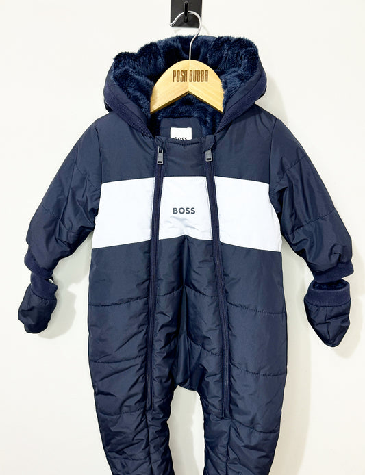 Boss Boys Snowsuit 12m No Tags