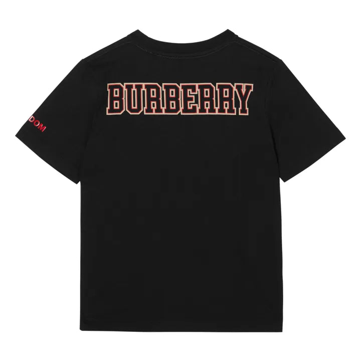 Burberry Boys Black T-shirt 9-10y
