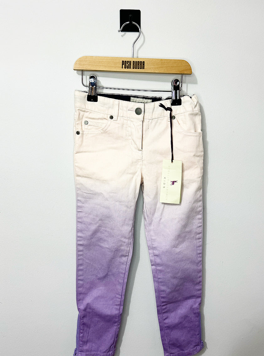 Stella McCartney Purple Jeans 6y