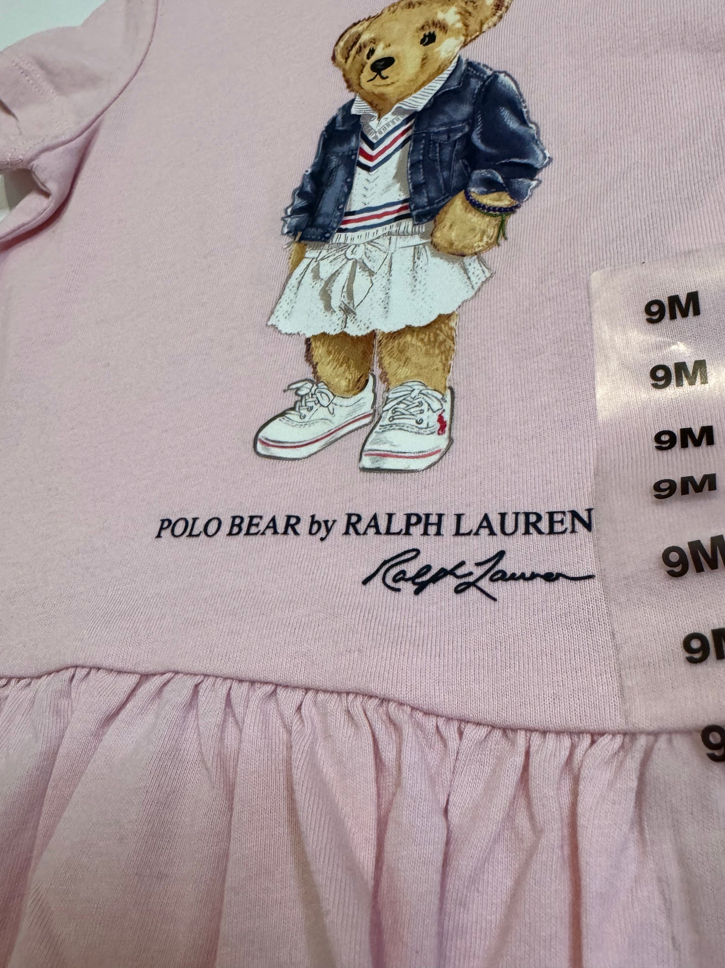 Тениска Ralph Lauren Bear 9-12м