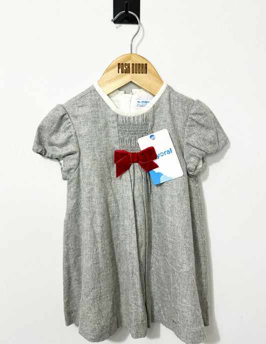 Mayoral short sleeve dress 18m