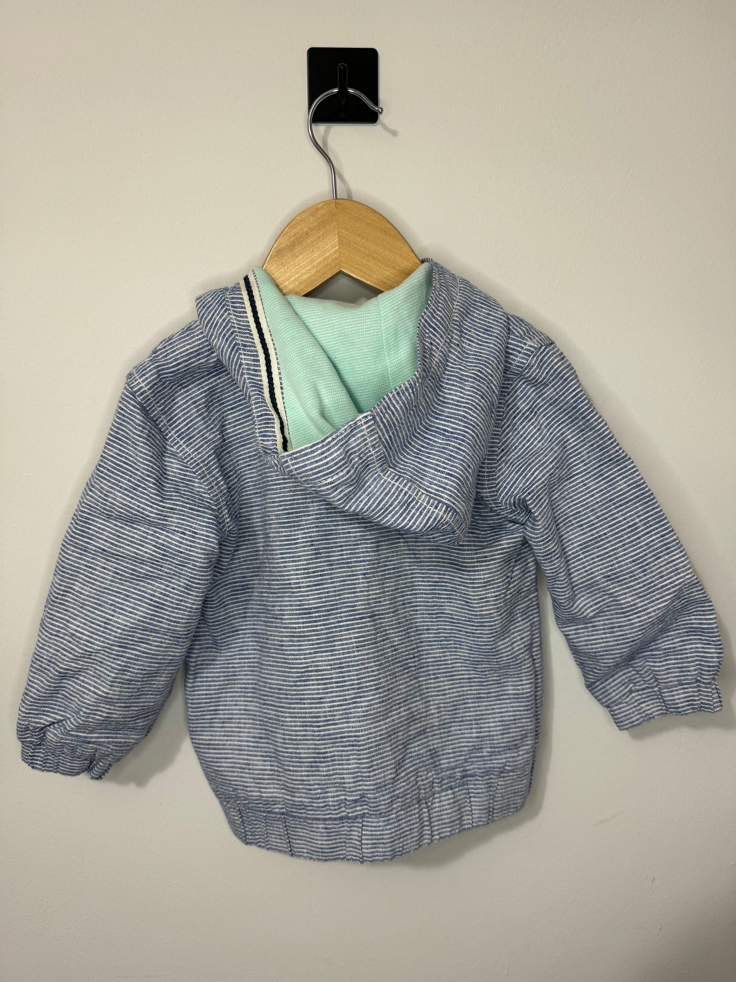 Next Blue Boat Jacket 9-12m