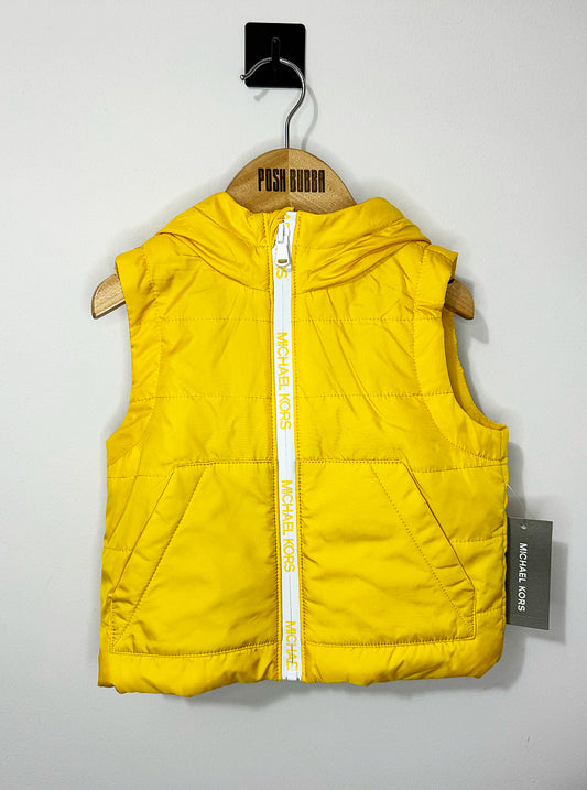 Michael Kors Yellow Gilet 18m