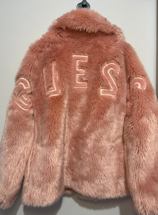 Guess Faux Fur Girls Jacket 10y New no tags