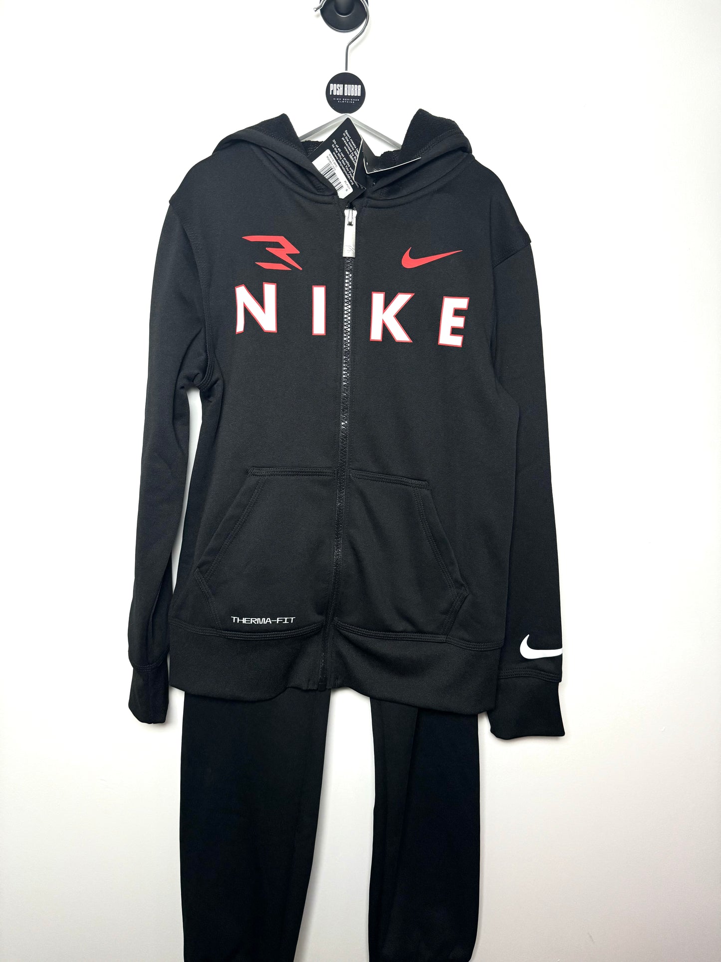 Nike Black Tracksuit 8-10y New with tags
