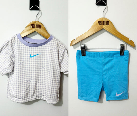 Nike Set Blue Shorts 18-24m No Tags