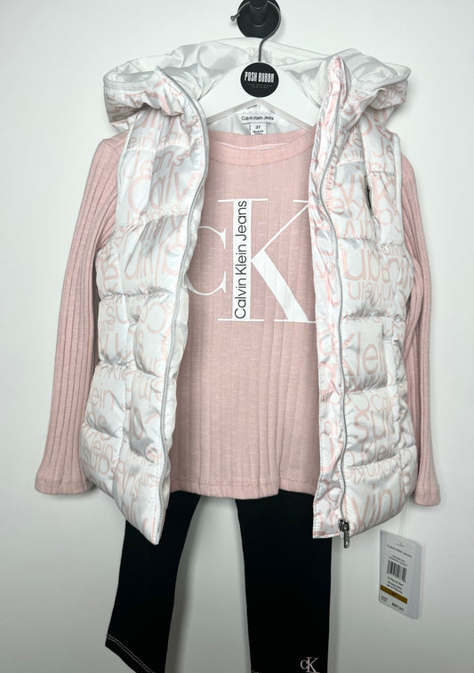 Calvin Klein 3pcs girls set