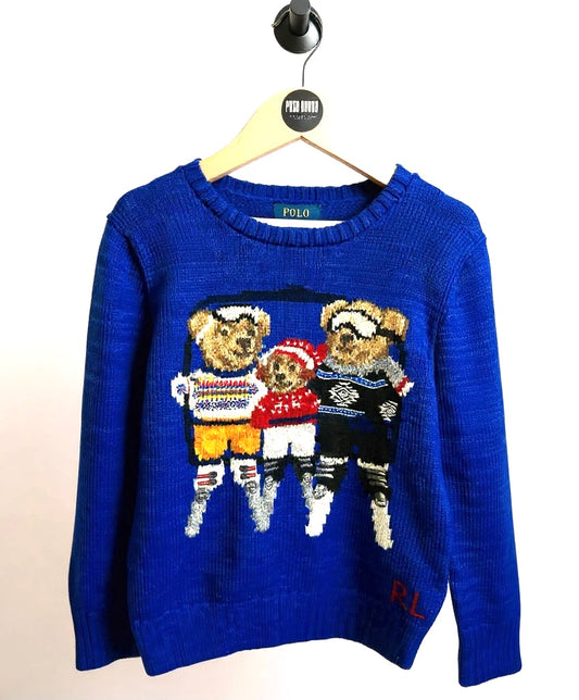 Ralph Lauren Polo Bear jumper 5y