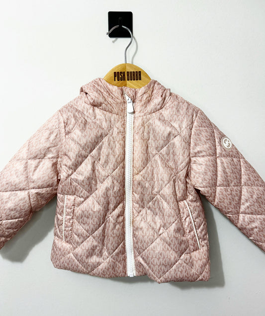 Michael Kors Rose winter coat 9-12m #5047 No Tags