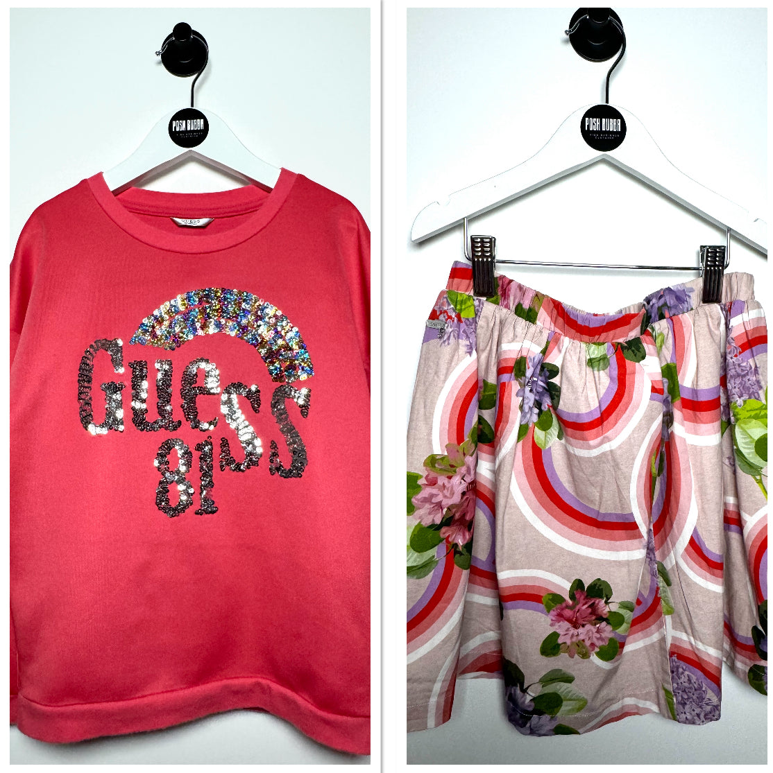 Guess Girls Set skirt and jumper 7y