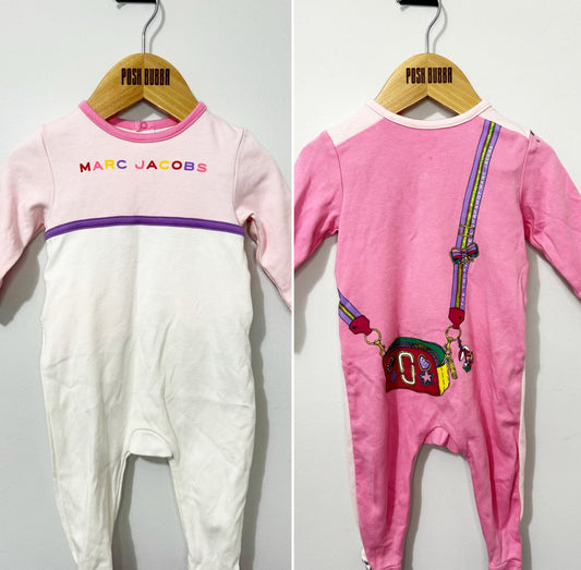 Marc Jacob's x2 Sleepsuits No tags 3-6m