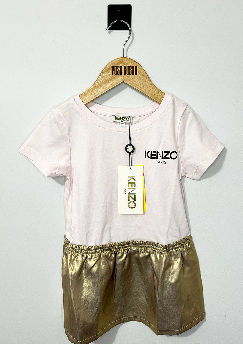 2pcs Kenzo Dress and Jumper Set 3-4y