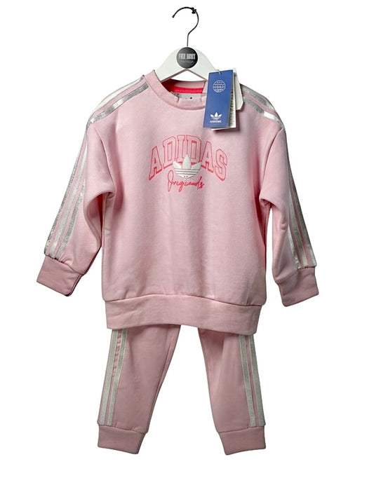 Adidas girls tracksuit 3y