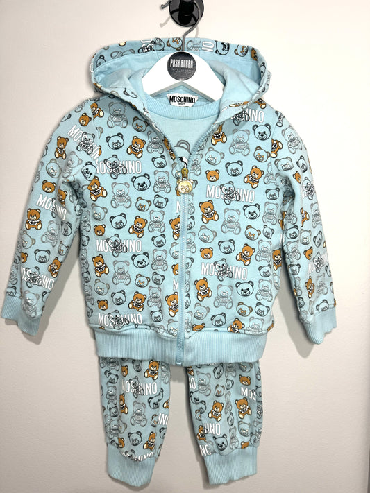 Moschino 3pcs Boys Set 12-18m Used 141031