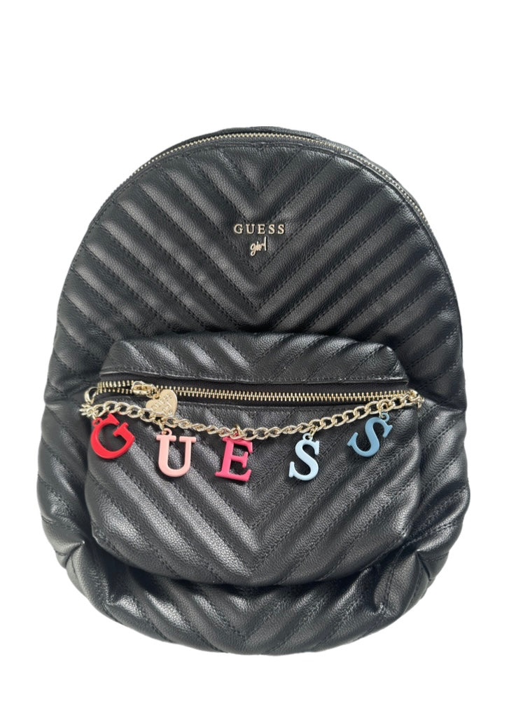Guess Girl Black Backpack  New No Tags 141077
