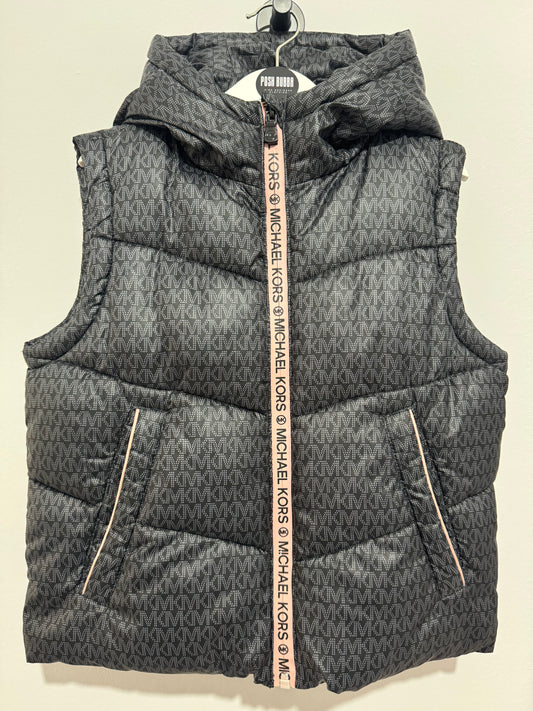 Michael Kors Black Gilet 6y New No Tags 141052