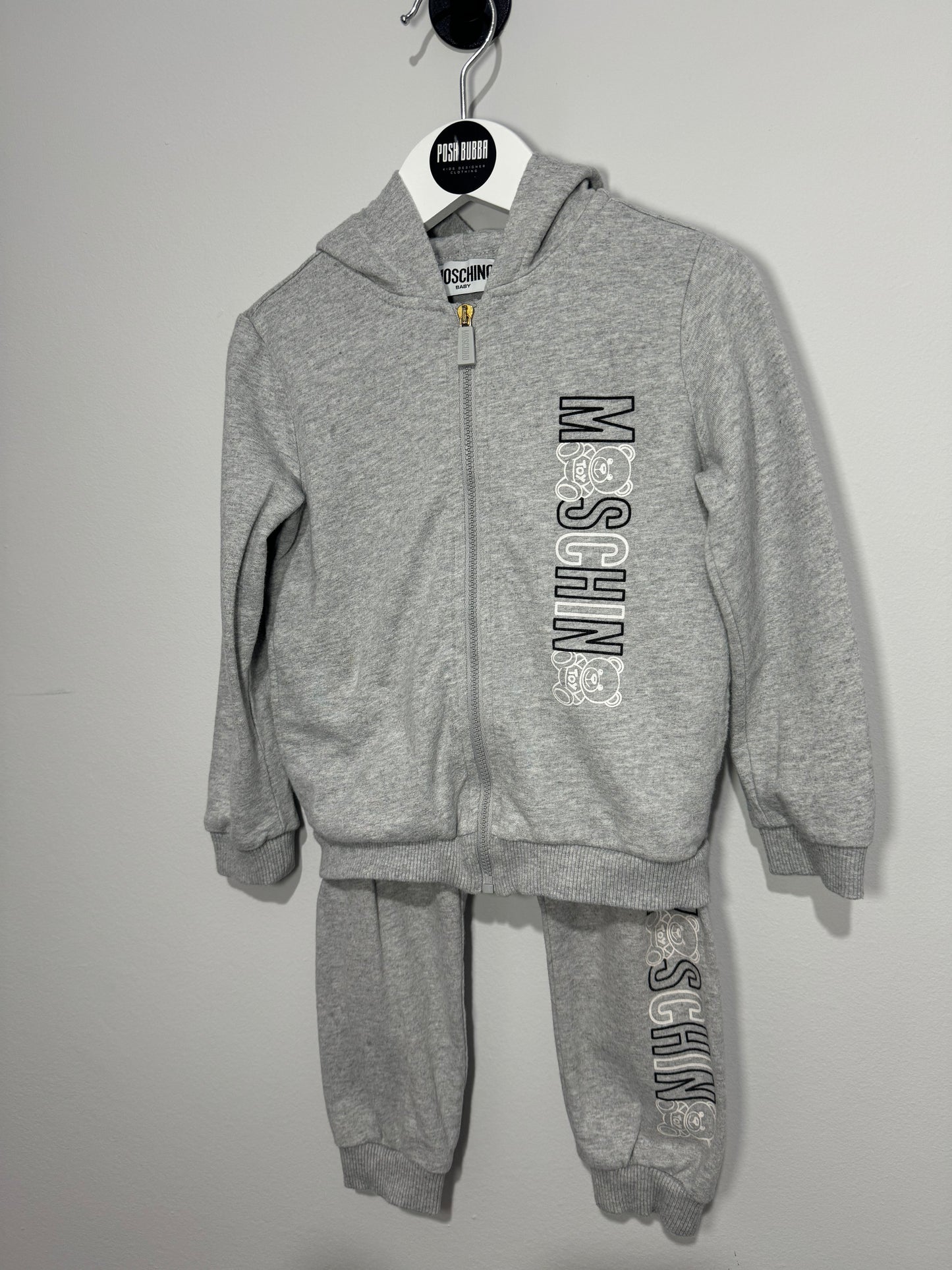 Moschino Grey Tracksuit 18m  Used 141008