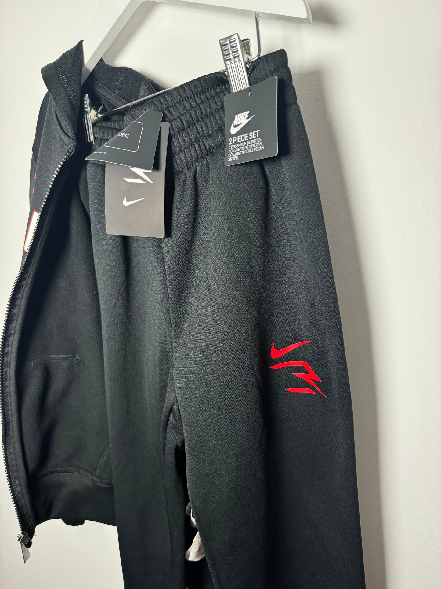 Nike Black Tracksuit 8-10y New with tags