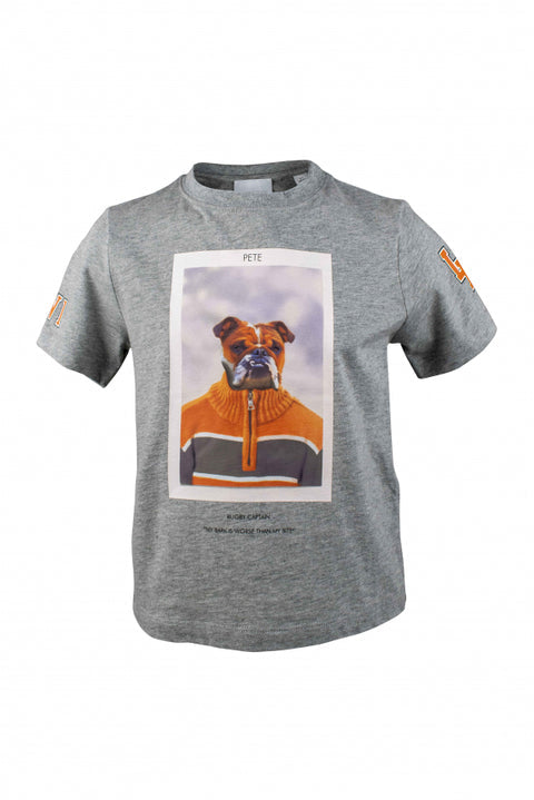 Burberry Boys Grey T-shirt 9-10y