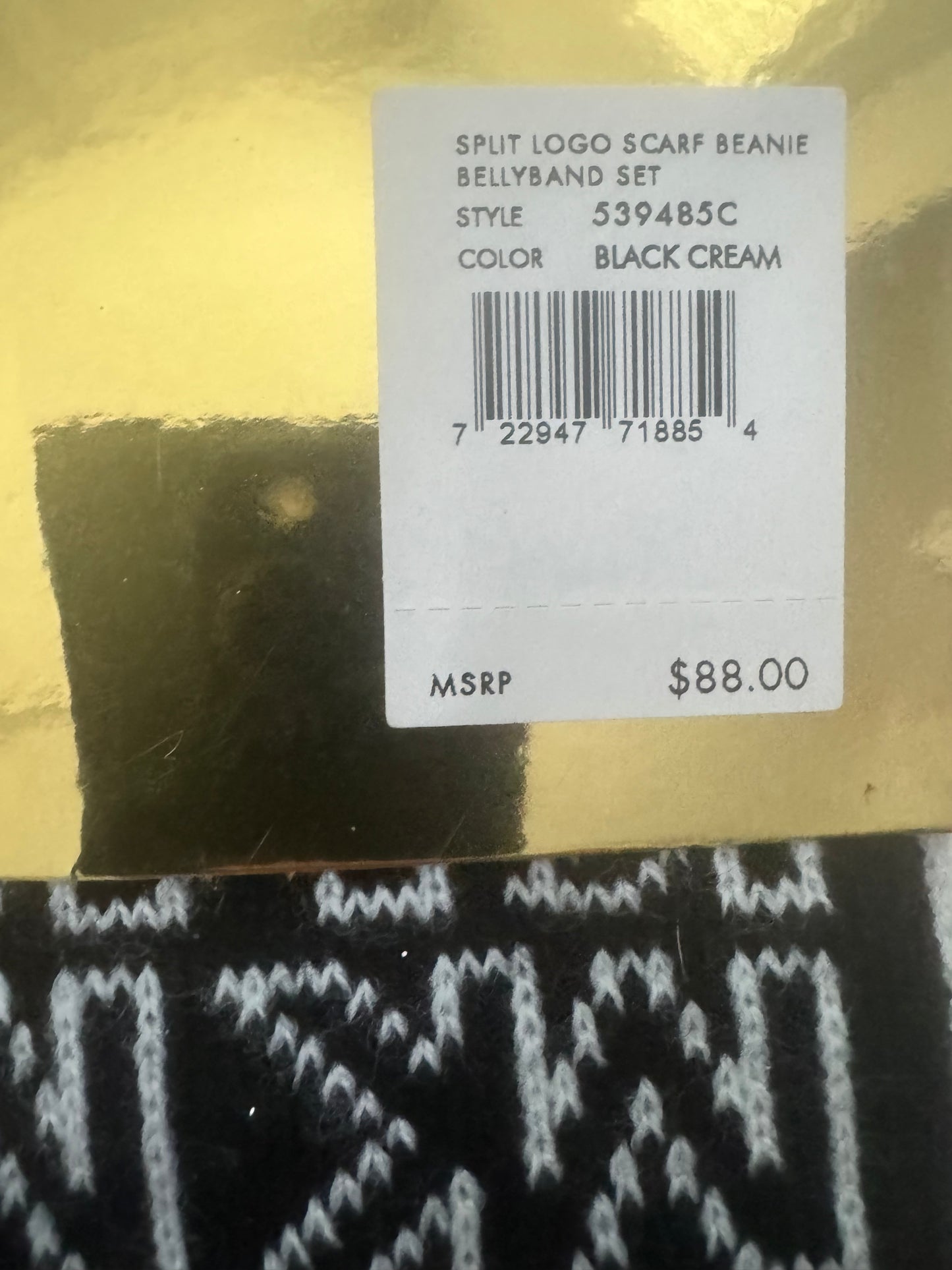 Michael Kors Reversible Hat and Scarf