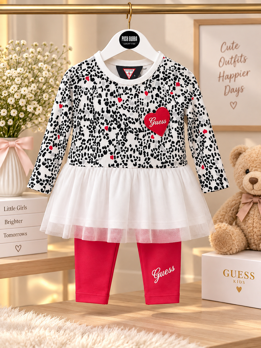Guess Baby Girl Set 12m New with tags