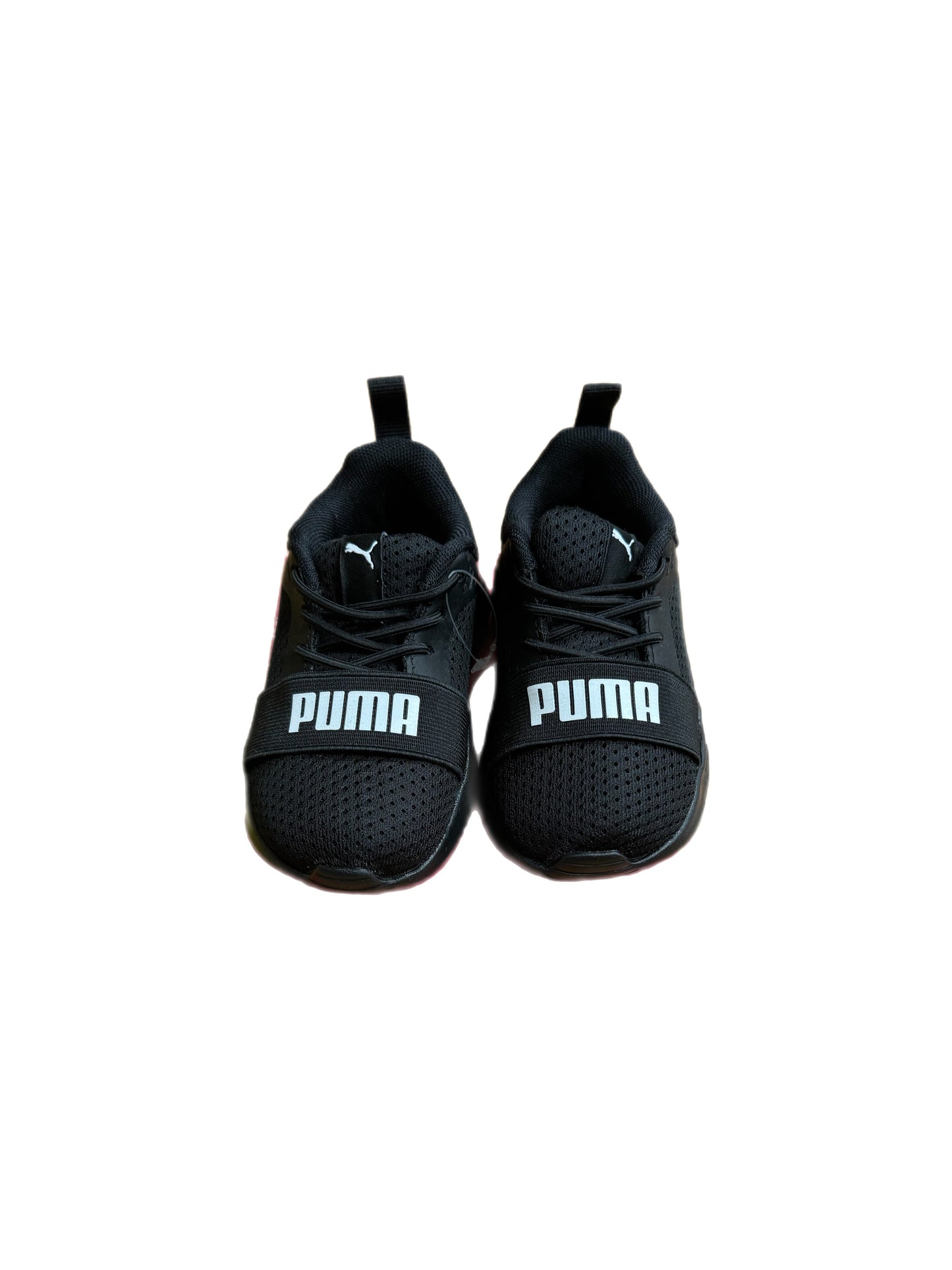 Black Puma toddler trainers EU22