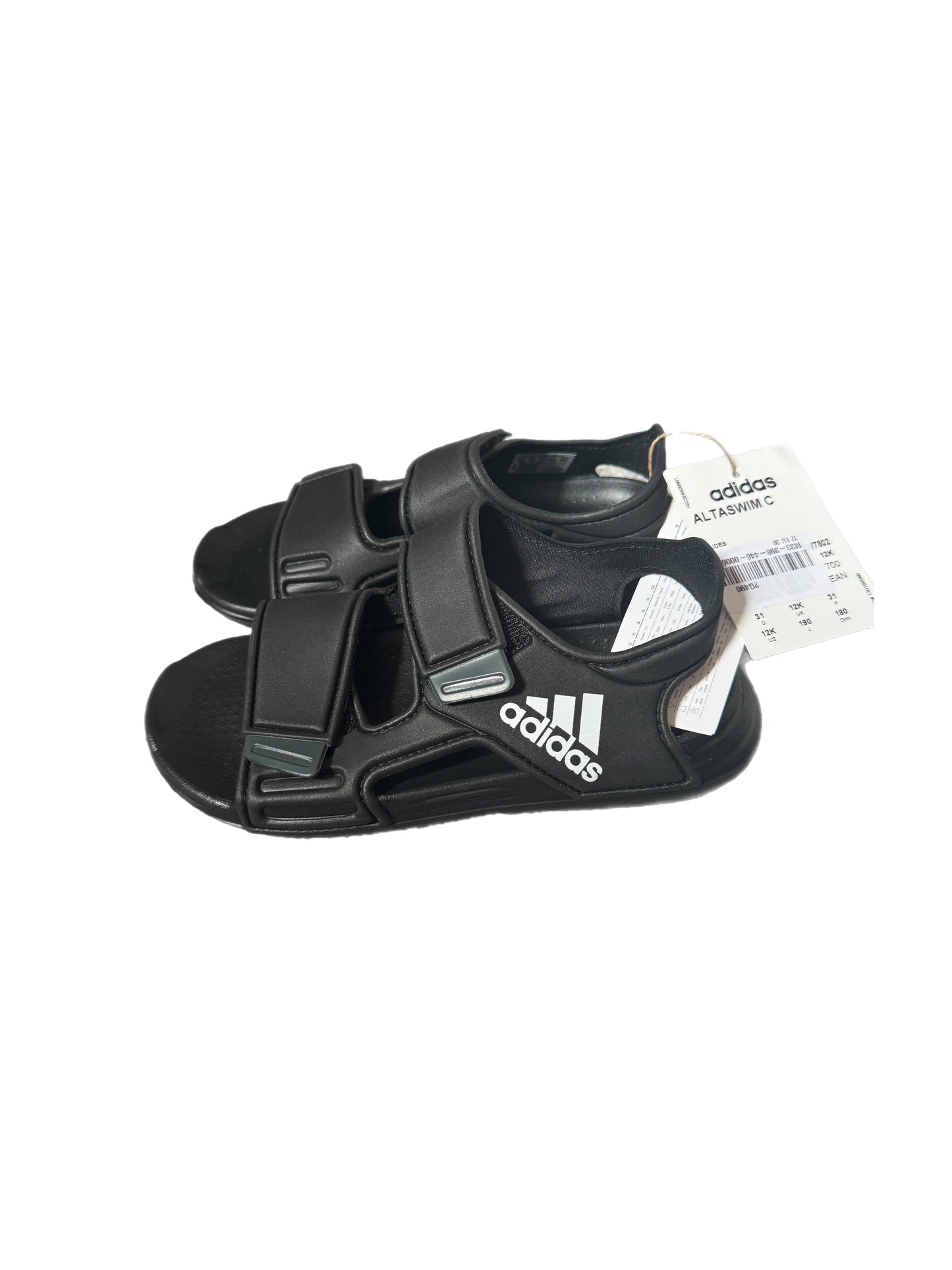 Adidas Black sandals EU31 no box