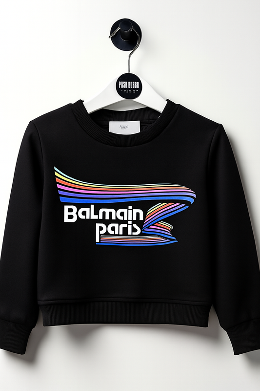 Balmain Cropped Top 4y