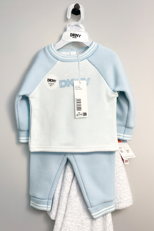 DKNY Комплект от 3 бебешки чанти за момчета 6-12 месеца, нов с етикети 141009