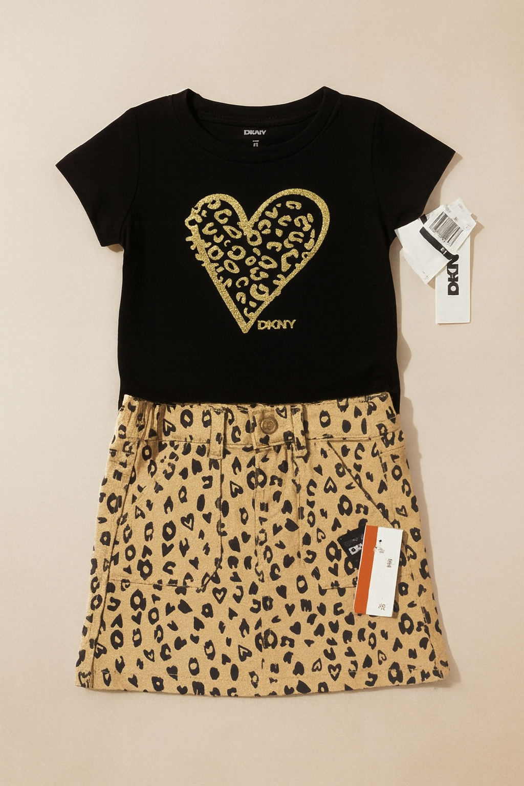 DKNY Girls set 3-4y