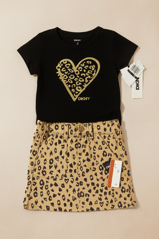 DKNY Girls set 3-4y