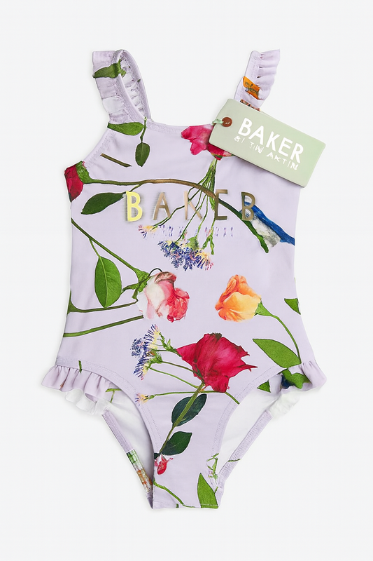 Ted Baker Girls swimsuit 18-24m & 2-3y