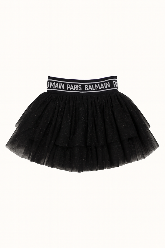 BALMAIN black tutu 2-3y